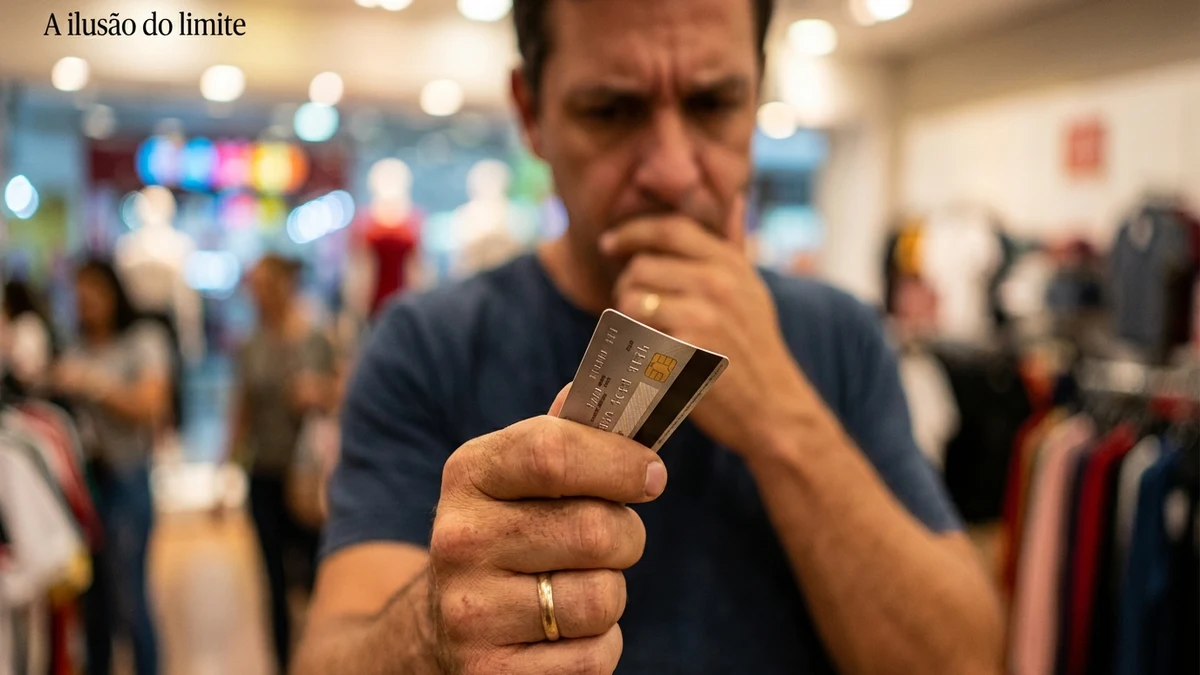 Pessoa usando cartão virtual em vez do físico para compra online segura