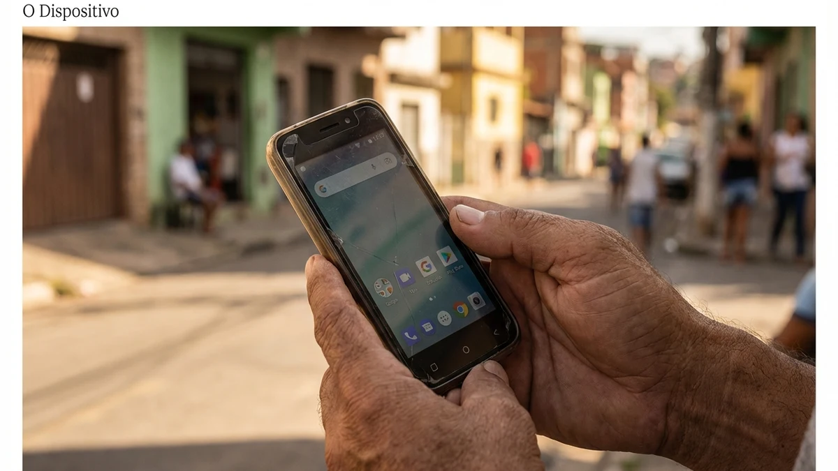 Pessoa usando QR Code do Pix como alternativa ao NFC no celular