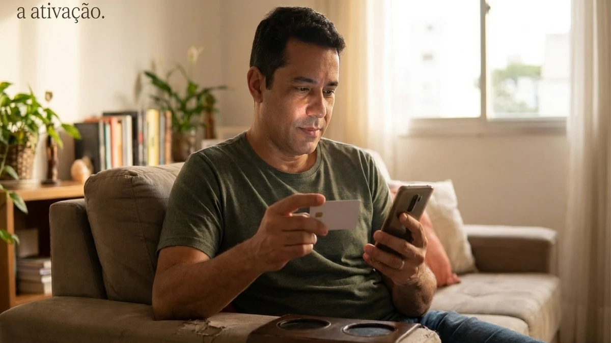 Destruindo cartao antigo ao receber cartao novo