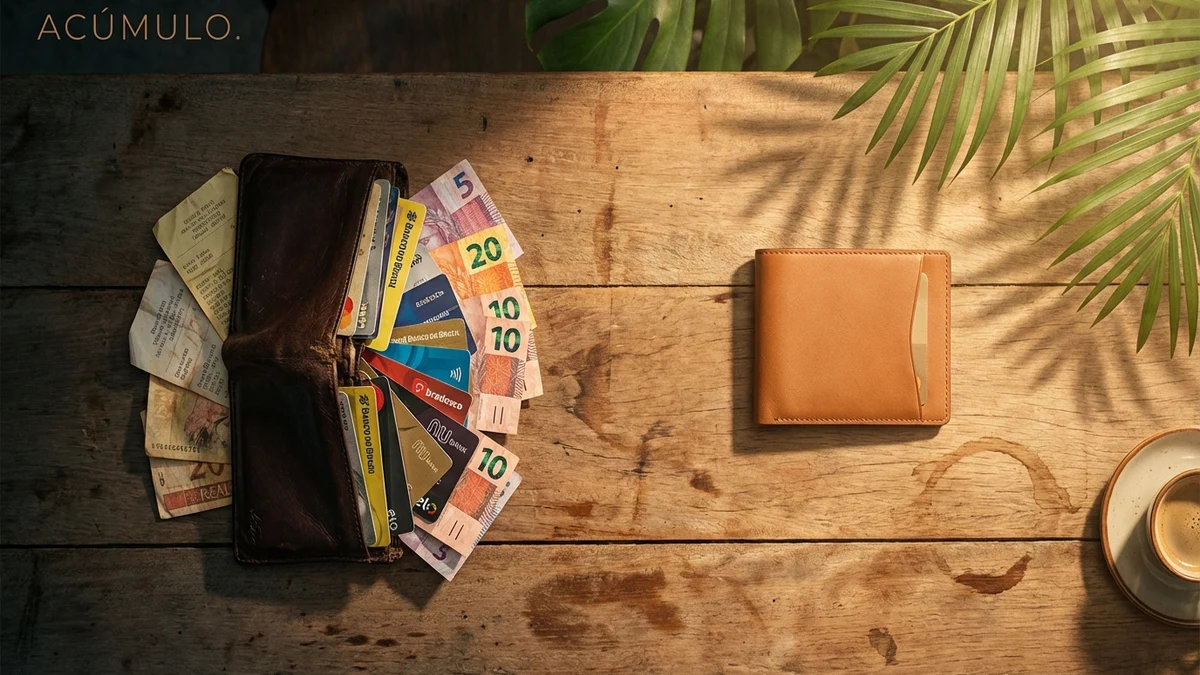 simplificar carteira minimalismo